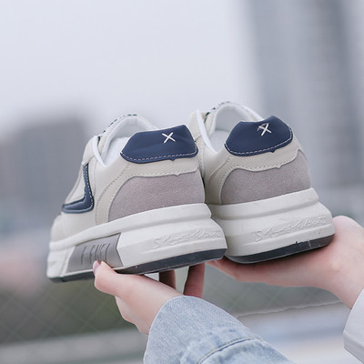 Adidași casual cu talpă plată din piele ecologică pentru femei