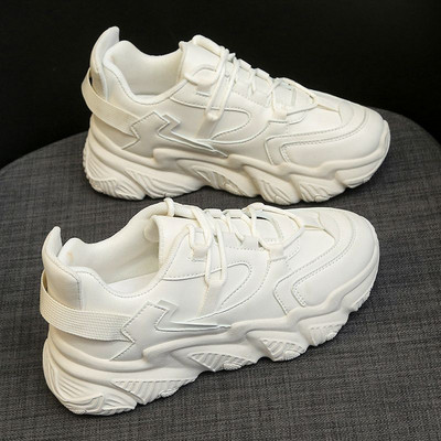 Tenisi de dama alb cu cravate