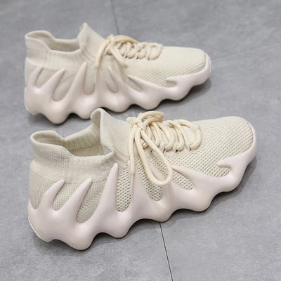 Tenisi dama cu sireturi in trei culori