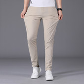 Pantaloni casual barbatesti - elastic