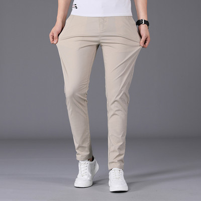 Pantaloni casual barbatesti - elastic