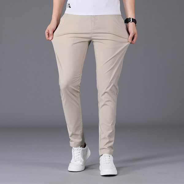 Pantaloni casual barbatesti - elastic