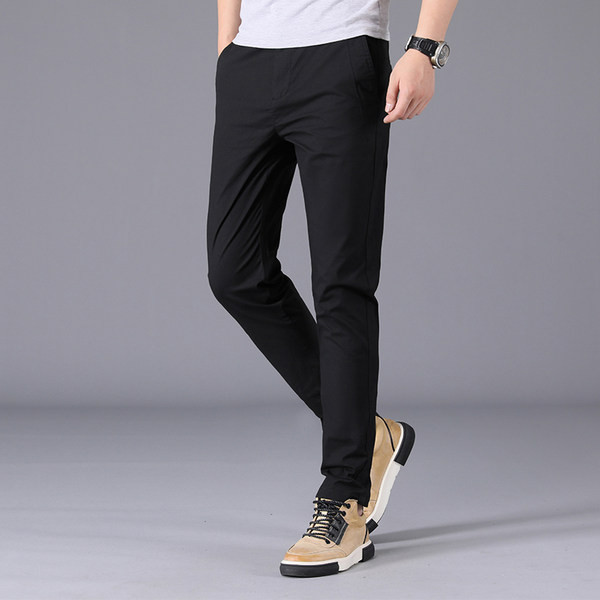 Pantaloni casual barbatesti - elastic