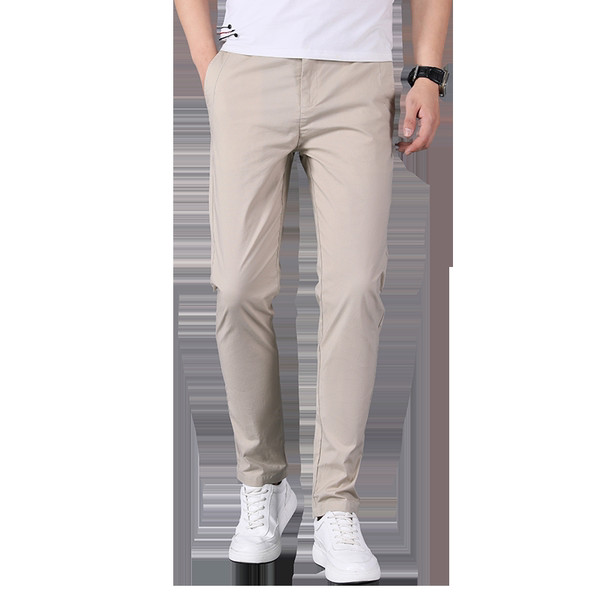 Pantaloni casual barbatesti - elastic