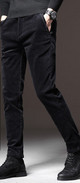 Нов модел мъжки джинсов панталон със или без мека топла подплата