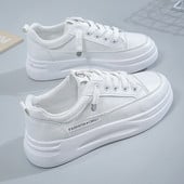 Tenisi cu cravate in alb