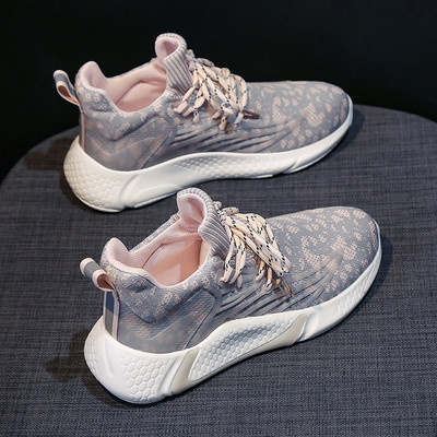 Tenisi dama din panza cu sireturi - doua culori