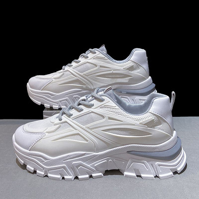 Adidasi eleganti de dama in trei culori cu talpa plata