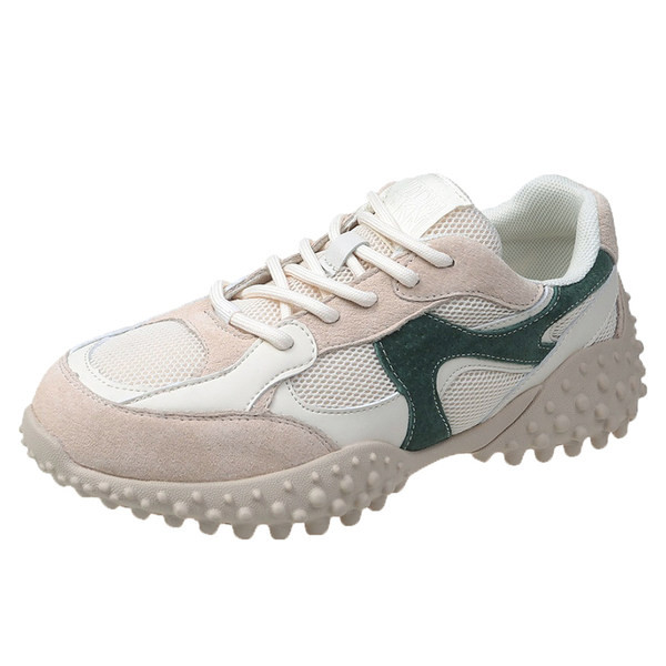 Adidași moderni de damă cu șireturi - două culori