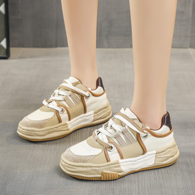 Elegantne ženske tenisice od eko kože i ravnog potplata