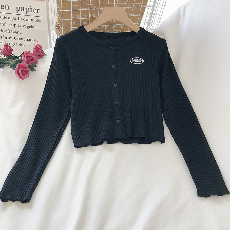 Bluză de damă modernă cu nasturi și mâneci lungi