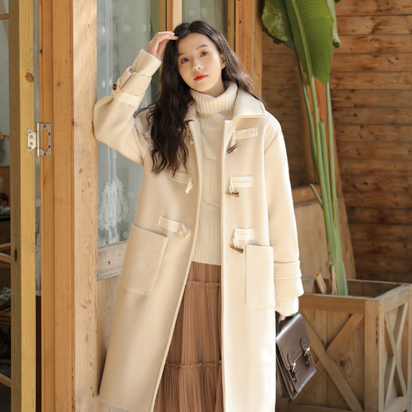 Palton lung de damă modern în patru culori