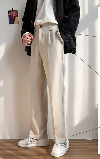 Ανδρικό παντελόνι casual - φαρδύ μοντέλο