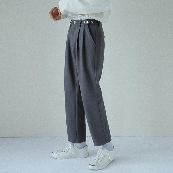 Ανδρικό παντελόνι με κουμπιά - μήκους 9/10