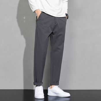 Спортно-елегантен мъжки панталон прав модел