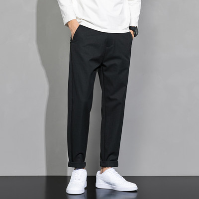 Pantaloni barbati sport-eleganti model drept