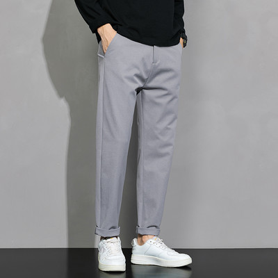 Pantaloni barbati sport-eleganti model drept