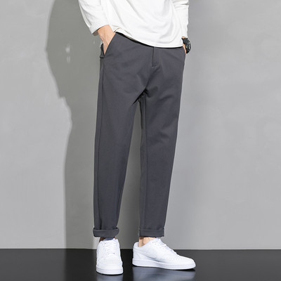Pantaloni barbati sport-eleganti model drept