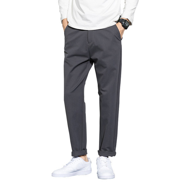 Pantaloni barbati sport-eleganti model drept