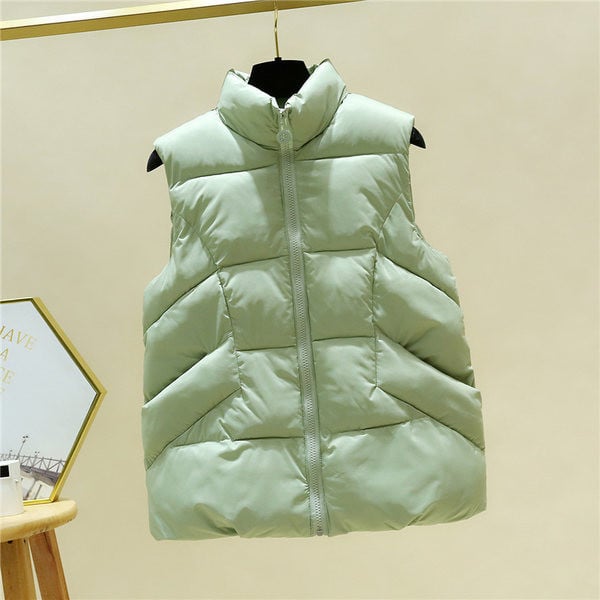 Vesta casual cu buzunare si fermoar