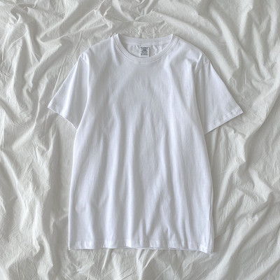 Tricou de vara din bumbac model uni in multe culori