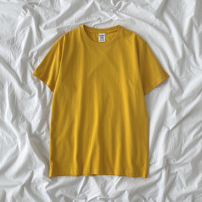 Tricou de vara din bumbac model uni in multe culori