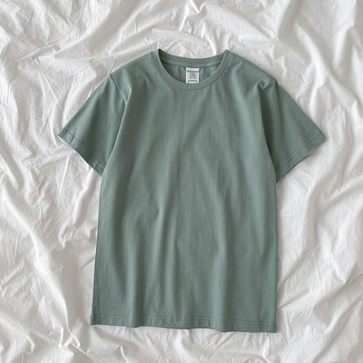 Tricou de vara din bumbac model uni in multe culori