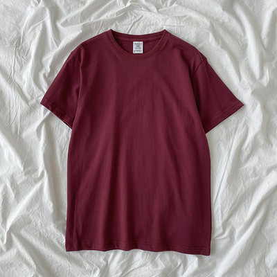 Tricou de vara din bumbac model uni in multe culori