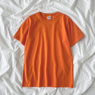 Tricou de vara din bumbac model uni in multe culori