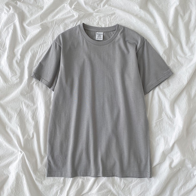 Tricou de vara din bumbac model uni in multe culori