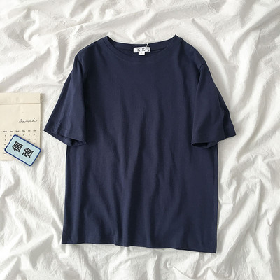 Απλό γυναικείο μπλουζάκι με κοντό μανίκι