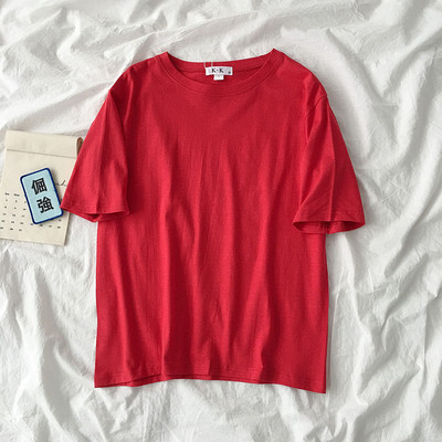 Απλό γυναικείο μπλουζάκι με κοντό μανίκι