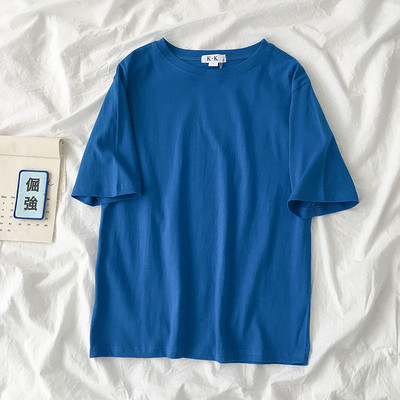 Απλό γυναικείο μπλουζάκι με κοντό μανίκι