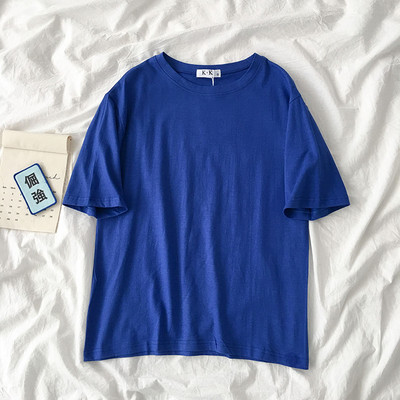 Απλό γυναικείο μπλουζάκι με κοντό μανίκι