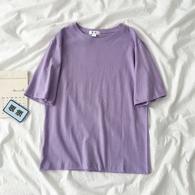 Απλό γυναικείο μπλουζάκι με κοντό μανίκι