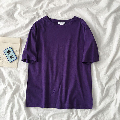 Απλό γυναικείο μπλουζάκι με κοντό μανίκι