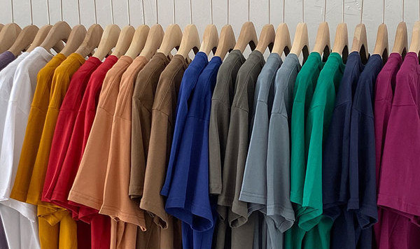 Tricou din bumbac de culoare uni pentru femei - culori diferite