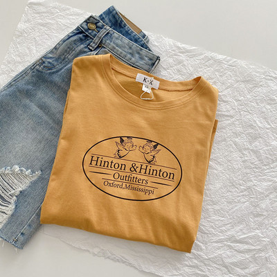 Pamučna majica za ljeto s printom