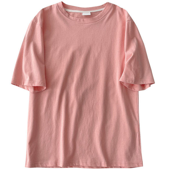 Tricou din bumbac culoare uni model uni