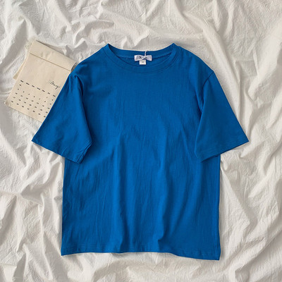 Tricou din bumbac model uni - o culoare