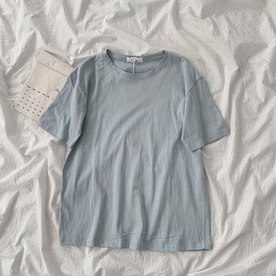 Tricou din bumbac model uni - o culoare