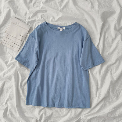 Tricou din bumbac model uni - o culoare