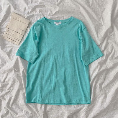 Tricou din bumbac model uni - o culoare