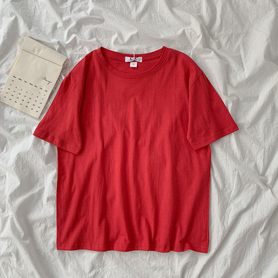 Tricou din bumbac model uni - o culoare