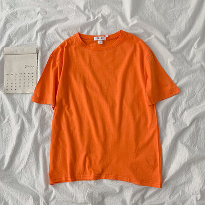 Tricou din bumbac model uni - o culoare