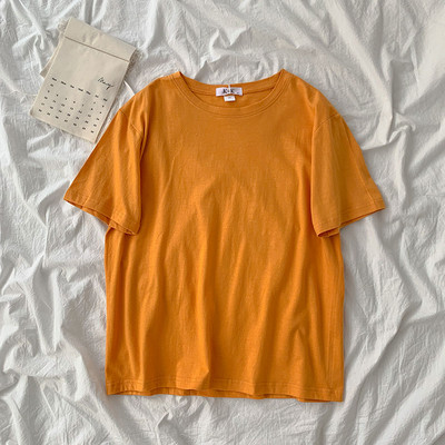 Tricou din bumbac model uni - o culoare