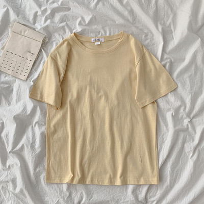 Tricou din bumbac model uni - o culoare