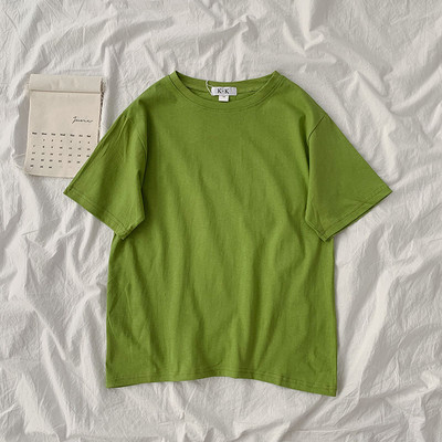 Tricou din bumbac model uni - o culoare