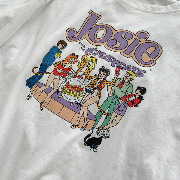 Tricou dama in doua culori cu aplicatie