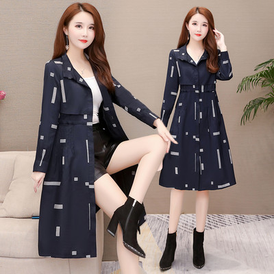 Palton subtire de dama stilat lung model cu nasturi